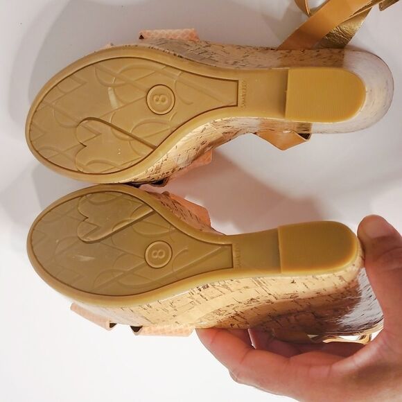 SAM and LIBBY Wedge Platform Sandal - Picture 5 of 6